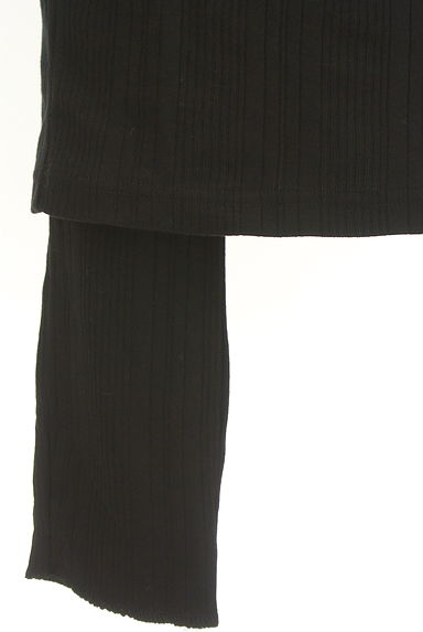 OSMOSIS（オズモーシス）の古着「パンツ付きペンシルリブニットロングスカート（スカート）」大画像４へ