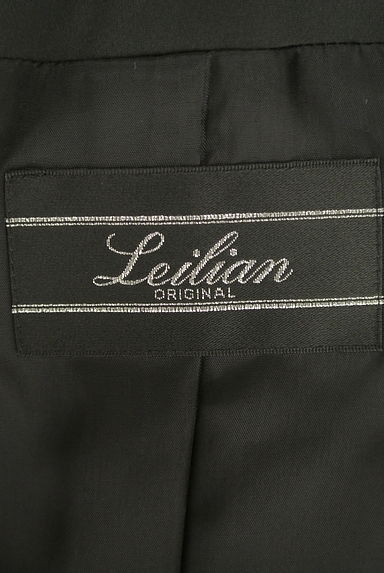 LEILIAN（レリアン）の古着「リボンネックノーカラージャケット（ジャケット）」大画像６へ