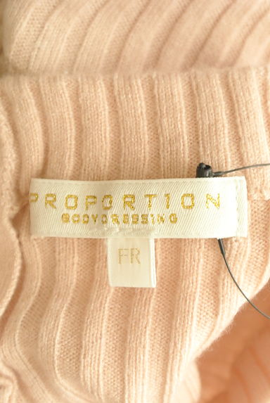 PROPORTION BODY DRESSING（プロポーションボディ ドレッシング）の古着「ビジュー飾りボタン付きモックネックニット（ニット）」大画像６へ