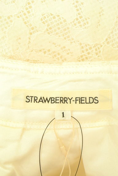 STRAWBERRY-FIELDS（ストロベリーフィールズ）の古着「総レースタック膝丈スカート（スカート）」大画像６へ