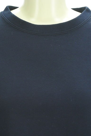 Viaggio Blu（ビアッジョブルー）の古着「ニット袖スウェットプルオ―バー（スウェット・パーカー）」大画像４へ