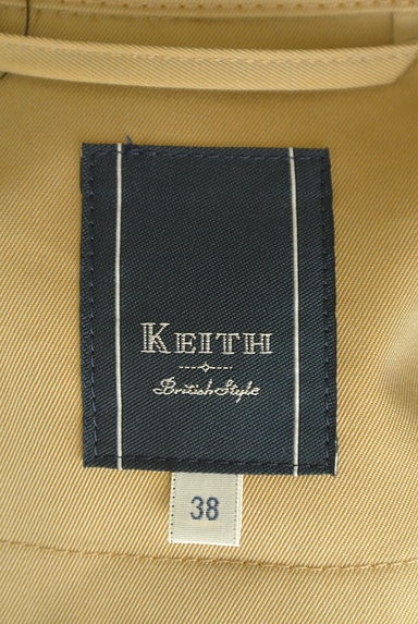 KEITH（キース）の古着「ベーシックロングトレンチコート（トレンチコート）」大画像６へ