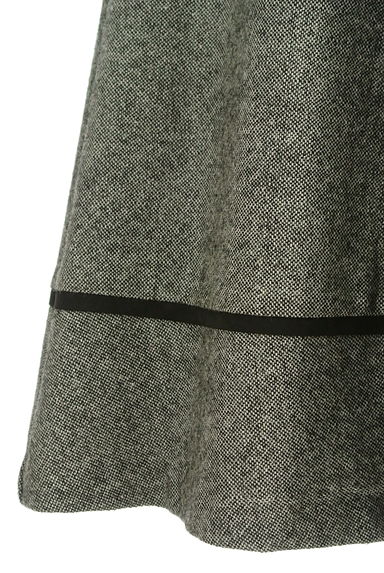 LAISSE PASSE（レッセパッセ）の古着「パイピング膝下フレアスカート（スカート）」大画像５へ