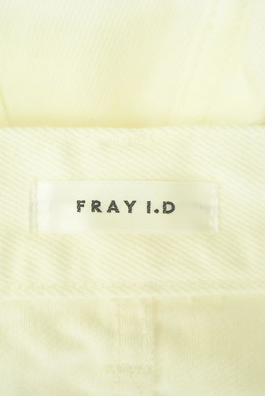 FRAY I.D（フレイアイディー）の古着「ホワイトワイドデニムパンツ（デニムパンツ）」大画像６へ