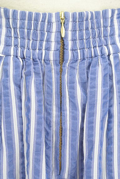 UNITED ARROWS（ユナイテッドアローズ）の古着「シアサッカーストライプミモレスカート（ロングスカート・マキシスカート）」大画像４へ