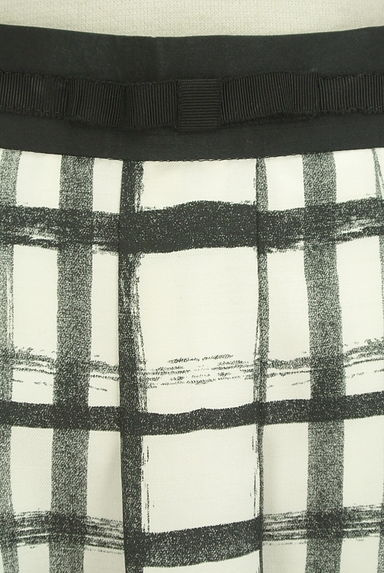 en recre（アンレクレ）の古着「チェック柄膝下フレアスカート（スカート）」大画像４へ