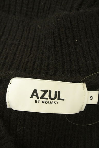 AZUL by moussy（アズールバイマウジー）の古着「ドロップショルダーVネックニット（セーター）」大画像６へ