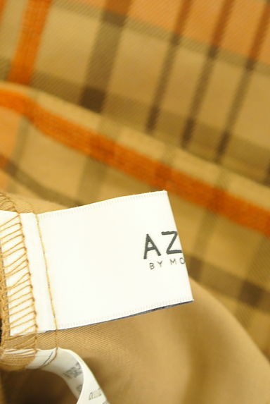 AZUL by moussy（アズールバイマウジー）の古着「チェック柄センタープレスパンツ（パンツ）」大画像６へ