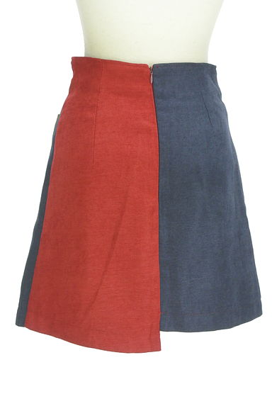 REDYAZEL（レディアゼル）の古着「配色切替ミニスカート（ミニスカート）」大画像２へ