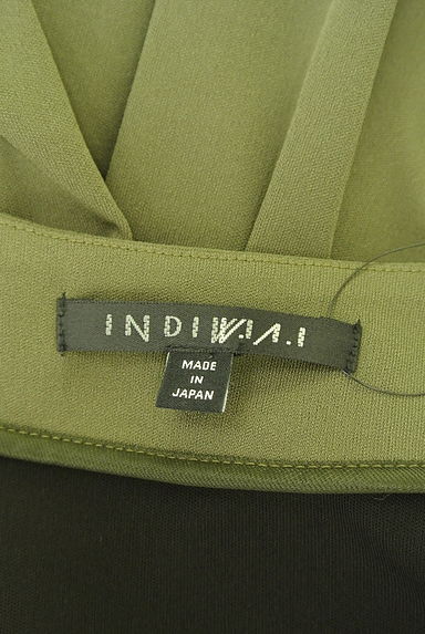 INDIVI（インディヴィ）の古着「サイドスリット切替ロングカーディガン（カーディガン・ボレロ）」大画像６へ