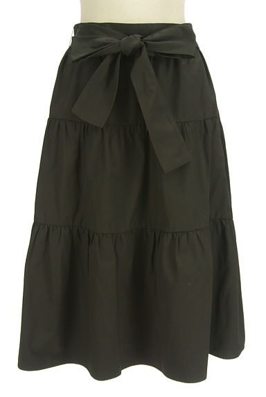 Couture Brooch（クチュールブローチ）の古着「ベルト付き膝下ティアードスカート（スカート）」大画像１へ
