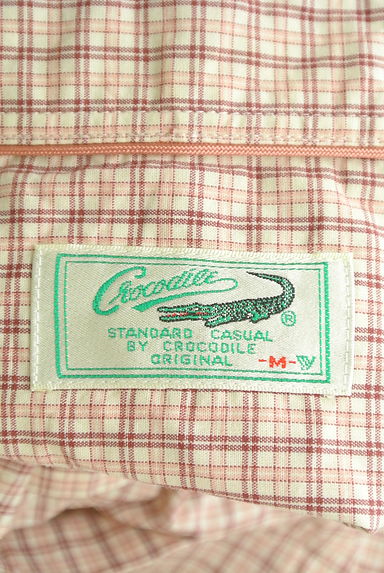 Crocodile（クロコダイル）の古着「ラウンドへムチェック柄ボタンダウンシャツ（カジュアルシャツ）」大画像６へ