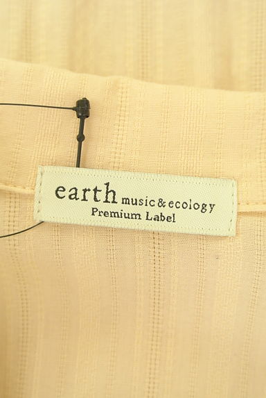earth music&ecology（アースミュージック＆エコロジー）の古着「ストライプシャツワンピース（ワンピース・チュニック）」大画像６へ