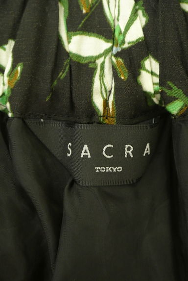 SACRA（サクラ）の古着「花柄ロングフレアスカート（ロングスカート・マキシスカート）」大画像６へ