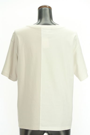 BLUE LABEL CRESTBRIDGE（ブルーレーベル・クレストブリッジ）の古着「フロントプリントバイカラーTシャツ（カジュアルシャツ）」大画像２へ