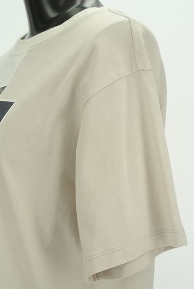 BLUE LABEL CRESTBRIDGE（ブルーレーベル・クレストブリッジ）の古着「フロントプリントバイカラーTシャツ（カジュアルシャツ）」大画像５へ