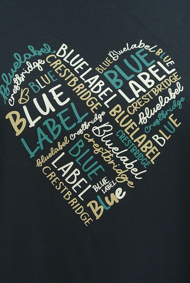 BLUE LABEL CRESTBRIDGE（ブルーレーベル・クレストブリッジ）の古着「バックスリットプリントTシャツ（Ｔシャツ）」大画像４へ