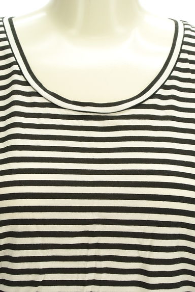 Tiara（ティアラ）の古着「プチリボン付きボーダーTシャツ（Ｔシャツ）」大画像４へ