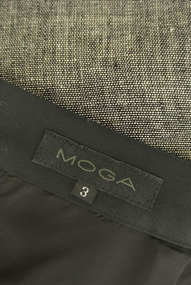 MOGA（モガ）の古着「コットンリネン膝丈タイトスカート（スカート）」大画像６へ