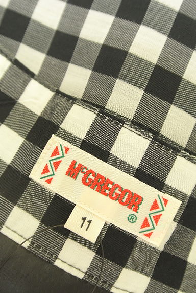 McGREGOR（マックレガー）の古着「ブロックチェック柄ドロストチュニック（カットソー・プルオーバー）」大画像６へ