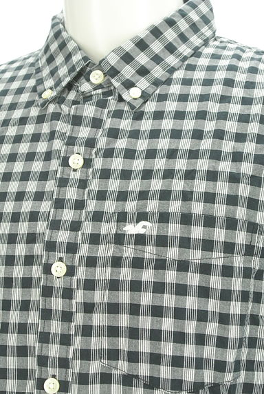 Hollister Co.（ホリスター）の古着「胸ポケットギンガムチェック半袖シャツ（カジュアルシャツ）」大画像４へ