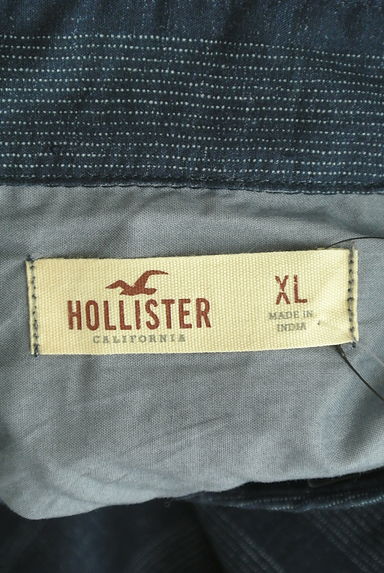 Hollister Co.（ホリスター）の古着「胸ポケットボーダー長袖シャツ（カジュアルシャツ）」大画像６へ