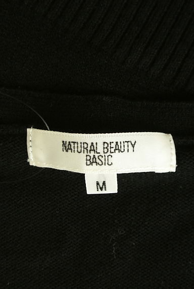 NATURAL BEAUTY BASIC（ナチュラルビューティベーシック）の古着「リボン付きネック七分袖ニット（ニット）」大画像６へ