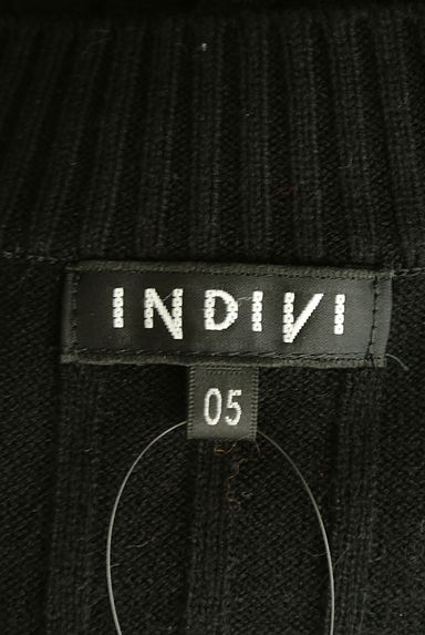 INDIVI（インディヴィ）の古着「ウエストリボショートカーディガン（カーディガン・ボレロ）」大画像６へ