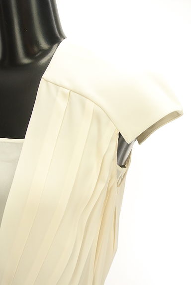 Christian Dior（クリスチャンディオール）の古着「ベルト付きシアープリーツジレ（ブラウス）」大画像４へ