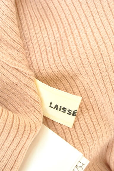 LAISSE PASSE（レッセパッセ）の古着「バックリボンリブニット（ニット）」大画像６へ