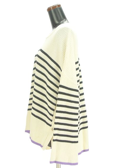 soffitto（ソフィット）の古着「サイドボタンボ―ダーニット（ニット）」大画像３へ