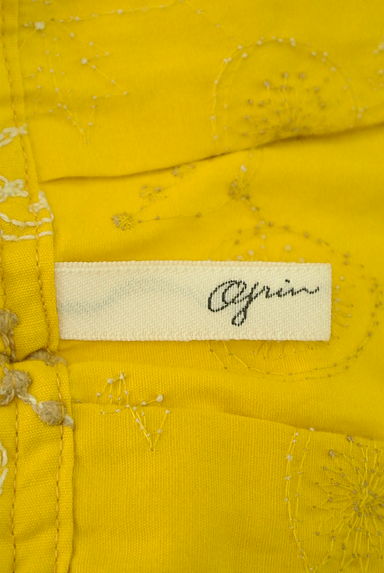 grin（グリン）の古着「タンポポ刺繍ギャザーロングスカート（ロングスカート・マキシスカート）」大画像６へ