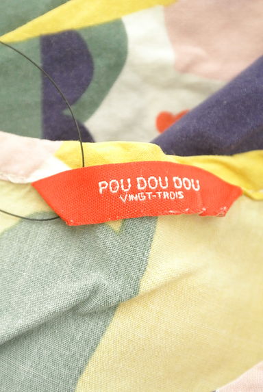 POU DOU DOU（プードゥドゥ）の古着「カラフルプリントフレアカットソー（カットソー・プルオーバー）」大画像６へ