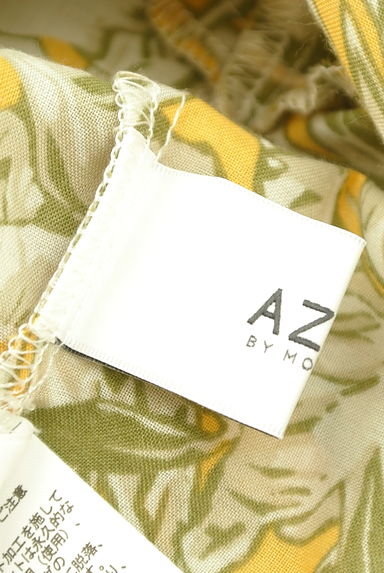 AZUL by moussy（アズールバイマウジー）の古着「アロハ柄ショート丈シャツ（カジュアルシャツ）」大画像６へ