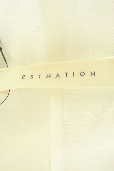 ESTNATION（エストネーション）の古着「裾フレアＶネックブラウス（ブラウス）」大画像６へ