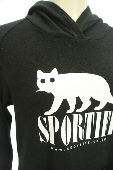 sportiff（スポーティフ）の古着「猫プリントスウェットパーカー（スウェット・パーカー）」大画像４へ