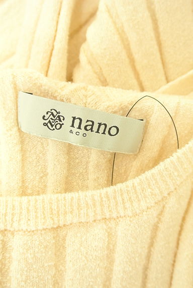 nano・universe（ナノユニバース）の古着「バックリボンリブノースリトップス（カットソー・プルオーバー）」大画像６へ