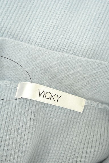 VICKY（ビッキー）の古着「深Ｖリブニット（ニット）」大画像６へ