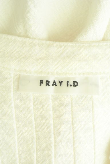 FRAY I.D（フレイアイディー）の古着「リネン混プリーツオーバーブラウス（ブラウス）」大画像６へ