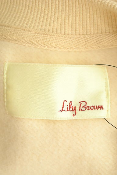 Lily Brown（リリーブラウン）の古着「裏起毛スウェットトップス（スウェット・パーカー）」大画像６へ
