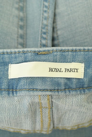 ROYAL PARTY（ロイヤルパーティ）の古着「ストレッチデニムスキニーパンツ（デニムパンツ）」大画像６へ