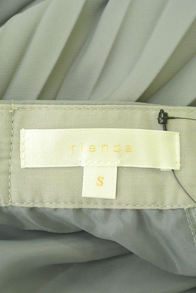 rienda（リエンダ）の古着「シアー切替ロングプリーツスカート（ロングスカート・マキシスカート）」大画像６へ