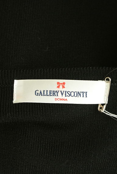 GALLERY VISCONTI（ギャラリービスコンティ）の古着「花柄フロッキープリント膝下ワンピース（ワンピース・チュニック）」大画像６へ