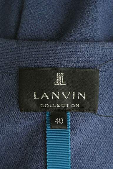 LANVIN COLLECTION（ランバンコレクション）の古着「ボリュームフリル９分袖カットソー（カーディガン・ボレロ）」大画像６へ