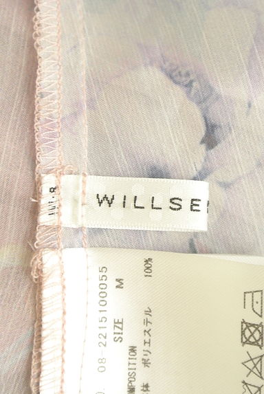 WILLSELECTION（ウィルセレクション）の古着「花柄ロングシフォンワンピース（ワンピース・チュニック）」大画像６へ