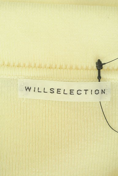 WILLSELECTION（ウィルセレクション）の古着「リボンタイ付きライン入りニット（ニット）」大画像６へ