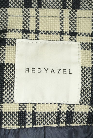 REDYAZEL（レディアゼル）の古着「ジップアップショート丈チェックジャケット（ブルゾン・スタジャン）」大画像６へ