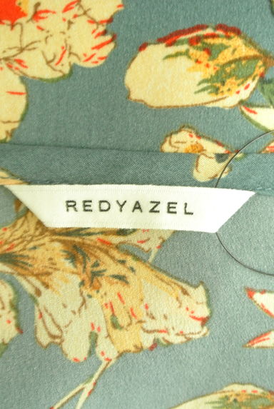REDYAZEL（レディアゼル）の古着「ベルト付き花柄ロングワンピース（ワンピース・チュニック）」大画像６へ
