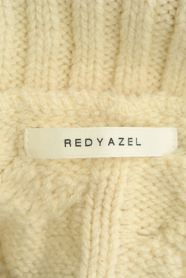 REDYAZEL（レディアゼル）の古着「ドロップショルダーケーブルニット（セーター）」大画像６へ