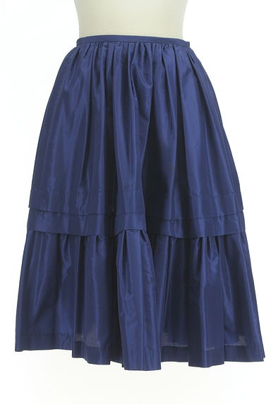COMME des GARCONS（コムデギャルソン）の古着「膝丈光沢ティアードスカート（スカート）」大画像１へ